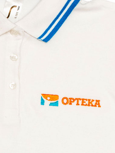 Женская футболка-поло ОРТЕКА